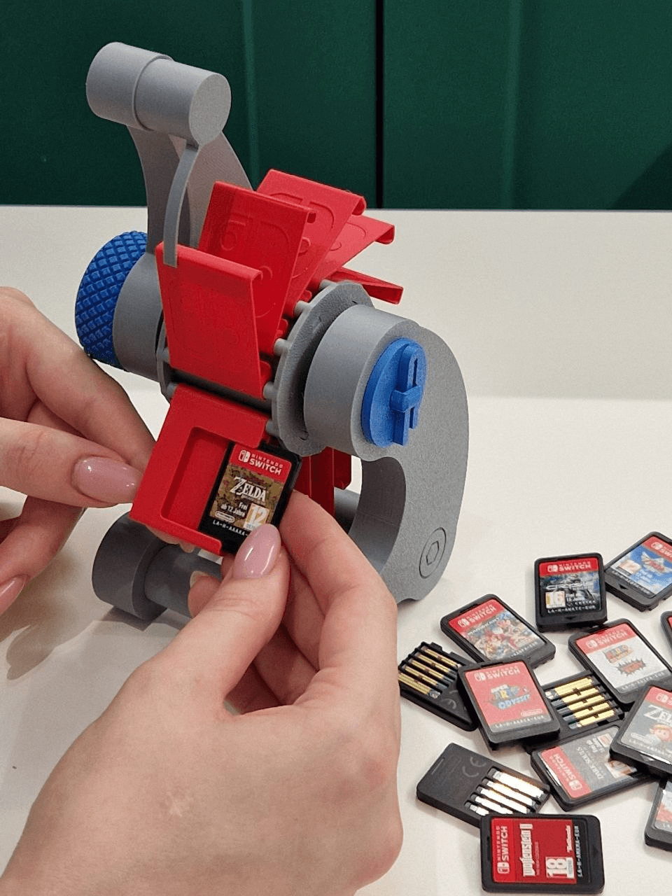 Organizador "Game Carousel" Rolodex para Cartuchos Nintendo Switch 2